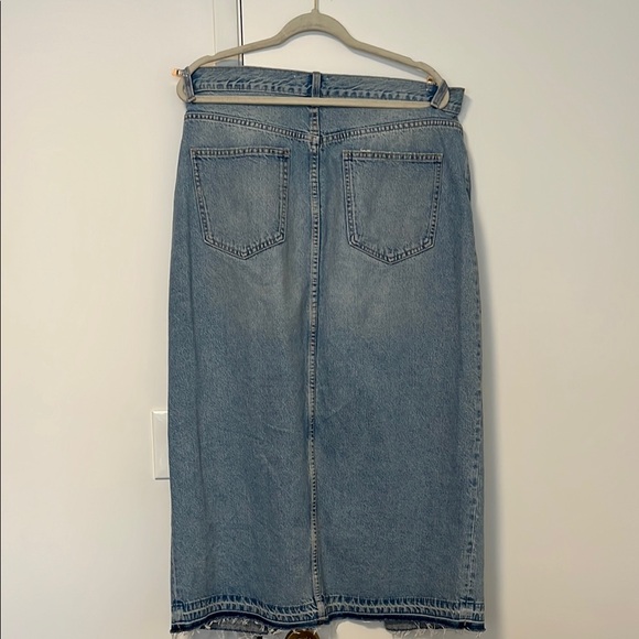 Zara Denim Midi Skirt - Picture 4 of 4